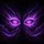 Ethereal Purple Eyes Glowing Tendrils - Mystic Lover Gift for Fantasy Enthusiast Spare Tire Cover - 6