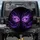 Ethereal Purple Eyes Glowing Tendrils - Mystic Lover Gift for Fantasy Enthusiast Spare Tire Cover - 1