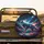 Cosmic Wolf Galaxy Stars Glowing Blue Purple Orange Yellow - Space Lover Gift Spare Tire Cover - 2