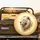 White Lion Golden Mane Luminous Golden Light - Wildlife Lover Gift for Big Cat Lovers Spare Tire Cover - 2