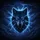 Majestic Snarling Wolf Electric Blue Lightning Storm Clouds - Outdoor Adventure Gift Spare Tire Cover - 6