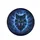 Majestic Snarling Wolf Electric Blue Lightning Storm Clouds - Outdoor Adventure Gift Spare Tire Cover - 4