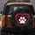 Bold White Paw Print Red Heart - Pet Lover Everyday Travel Gift Spare Tire Cover - 5