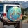 Cartoon Sea Turtles Coral Reef Fish Ocean Life Lover Gift for Girls Spare Tire Cover - 3