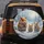 Four Fluffy Hamsters Winter Snow Pine Branches - Wildlife Lover Gift Spare Tire Cover - 5