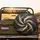 Glowing Organic Light Ribbons Dark Undulating Forms - Luxury Home Decor Gift Spare Tire Cover - 2