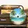 Tropical Beach Palm Trees Orange Orchids Sandy Shore Turquoise Ocean - Travel Essentials for Beach Lover Spare Tire Cover - 2