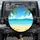 Clear Turquoise Ocean Golden Sand Beach Palm Fronds - Outdoor Lifestyle Gift Spare Tire Cover - 1