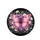 Pink Butterfly Lush Wildflower Garden Daisy Floral - Nature Lover Gift for Her Spare Tire Cover - 4