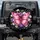 Pink Butterfly Lush Wildflower Garden Daisy Floral - Nature Lover Gift for Her Spare Tire Cover - 1