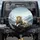 White Lion Golden Mane Rugged Rocks Snowy Mountain Vista - Nature Lover Gift Spare Tire Cover - 1
