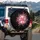 Pink Cherry Blossom Branches Ethereal Sparkle - Home Decor Gift Spare Tire Cover - 3