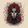 Sugar Skull Woman Red Roses Day of the Dead Calavera Art Lover Gift Spare Tire Cover - 6