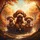 Fluffy Brown Poodle Dogs Autumn Landscape - Adventure Travel Gift for Dog Owners Spare Tire Cover - 6