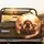 Fluffy Brown Poodle Dogs Autumn Landscape - Adventure Travel Gift for Dog Owners Spare Tire Cover - 2