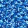 Blue Camouflage Interlocking Shapes - Off-Road Vehicle Decor Adventure Accessory Spare Tire Cover - 6