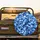 Blue Camouflage Interlocking Shapes - Off-Road Vehicle Decor Adventure Accessory Spare Tire Cover - 2