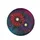 Crimson Purple Daisies Leaves Stems Urban Splatter Grunge - Travel Essentials Spare Tire Cover - 4