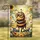 Cartoon Bee Goggles Bee Cool Text Wildflowers - Bee Lover Home Decor Gift Garden Flag - 1