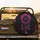 Fuchsia Magenta Dreamcatcher Roses Feathers Crystals - Vehicle Decor Gift Spare Tire Cover - 2