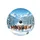 Wild Chestnut Palomino Horses Galloping Pristine Snow Mountains - Nature Explorer Gift Spare Tire Cover - 4