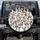 Cartoon White Geese Flock Bright Orange Beaks - Humorous Wildlife Enthusiast Travel Gift Spare Tire Cover - 1