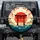 Japanese Torii Gate Red Sun Cherry Blossom Clouds Water - Travel Essentials Gift Spare Tire Cover - 1