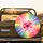 Fuchsia Pink Red Scattered Heart Starburst Rays Sparkles - Everyday Vehicle Accessory Spare Tire Cover - 2