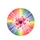 Fuchsia Pink Red Scattered Heart Starburst Rays Sparkles - Everyday Vehicle Accessory Spare Tire Cover - 4