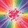 Fuchsia Pink Red Scattered Heart Starburst Rays Sparkles - Everyday Vehicle Accessory Spare Tire Cover - 6