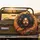 African American Woman Curly Hair Gold Hoops - Personal Expression Gift Spare Tire Cover - 2