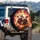 Wild Furry Pigs Fiery Cosmic Energy - Adventure Seeker Gift Spare Tire Cover - 3