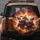 Wild Furry Pigs Fiery Cosmic Energy - Adventure Seeker Gift Spare Tire Cover - 5