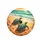 Green Sea Turtles Seashells Starfish - Coastal Beach Ocean Life Decor Spare Tire Cover - 4