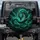 Emerald Turquoise Roaring Eastern Dragon - Fantasy Lover Gift Spare Tire Cover - 1