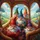 Gnomes Traveling Fantastical Landscape - Travel Lover Gift Spare Tire Cover - 6