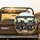 Tuxedo Cats Car Interior Suburban Scene - Automotive Decor Gift for Cat Lover Spare Tire Cover - 2