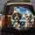 Fluffy Dogs Car Coastal Road Trip - Travel Essentials Gift for Dog Lovers Spare Tire Cover - 5