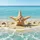 Starfish Beach Waves Seashells - Coastal Living Gift for Beach Lover Spare Tire Cover - 6