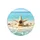 Starfish Beach Waves Seashells - Coastal Living Gift for Beach Lover Spare Tire Cover - 4