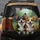 Tri-Color Red Corgi Dogs Greenery Bokeh Sun-Dappled - Corgi Lover Outdoor Gift Spare Tire Cover - 5