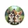 Tri-Color Red Corgi Dogs Greenery Bokeh Sun-Dappled - Corgi Lover Outdoor Gift Spare Tire Cover - 4