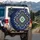Cross Stitch Star Diamond Flower Geometric - Everyday Style Spare Tire Cover - 3