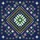 Cross Stitch Star Diamond Flower Geometric - Everyday Style Spare Tire Cover - 6