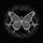 White Butterfly Mandala Crescent Moon Star Field - Celestial Lover Gift Spare Tire Cover - 6