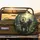 Tyrannosaurus Rex Dinosaurs Prehistoric Jungle Ruins - Adventure Lover Gift Spare Tire Cover - 2