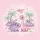 Stegosaurus Pterodactyl Long Neck Baby Dinosaurs Palm Trees Hearts - Kids Dino Gift Spare Tire Cover - 6
