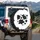 Holstein Cowhide Farmhouse Home Decor Gift for Cow Lover Spare Tire Cover - 3