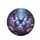 Iridescent Butterfly Lavender Daisy Flowers Twilight Garden - Nature Lover Gift Spare Tire Cover - 4