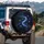Swirling Cosmic River Nebulae Starry Void - Exploration Travel Gift Spare Tire Cover - 3